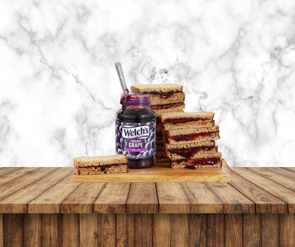 Welch’s Concord Grape Jelly 30oz, (PACK OF 2) - Concord Grape Jelly, Ideal for Breakfasts and Desserts, Gluten-Free, Sold by MARKTMATCH 2 pack